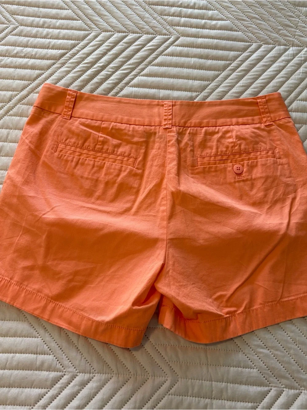 J. Crew Women's Orange Chino Shorts Size 4